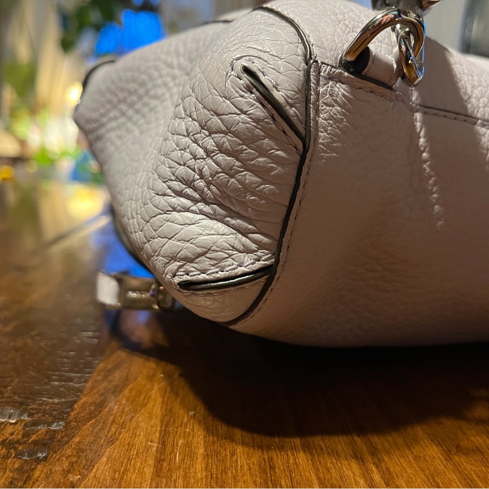 Michael KorsViv soft lilac mist Extra-small Pebbled Leather Mini Backpack - Picture 12 of 16